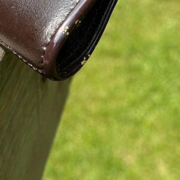 Vintage Valerie Steven’s Brown Leather & Leopard Calfhair Shoulder Clutch Bag - Picture 15 of 15